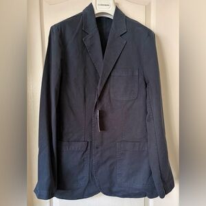 Taylor Stitch the Foundation Sport Coat Organic cotton Navy Twill, Size 38 NWT